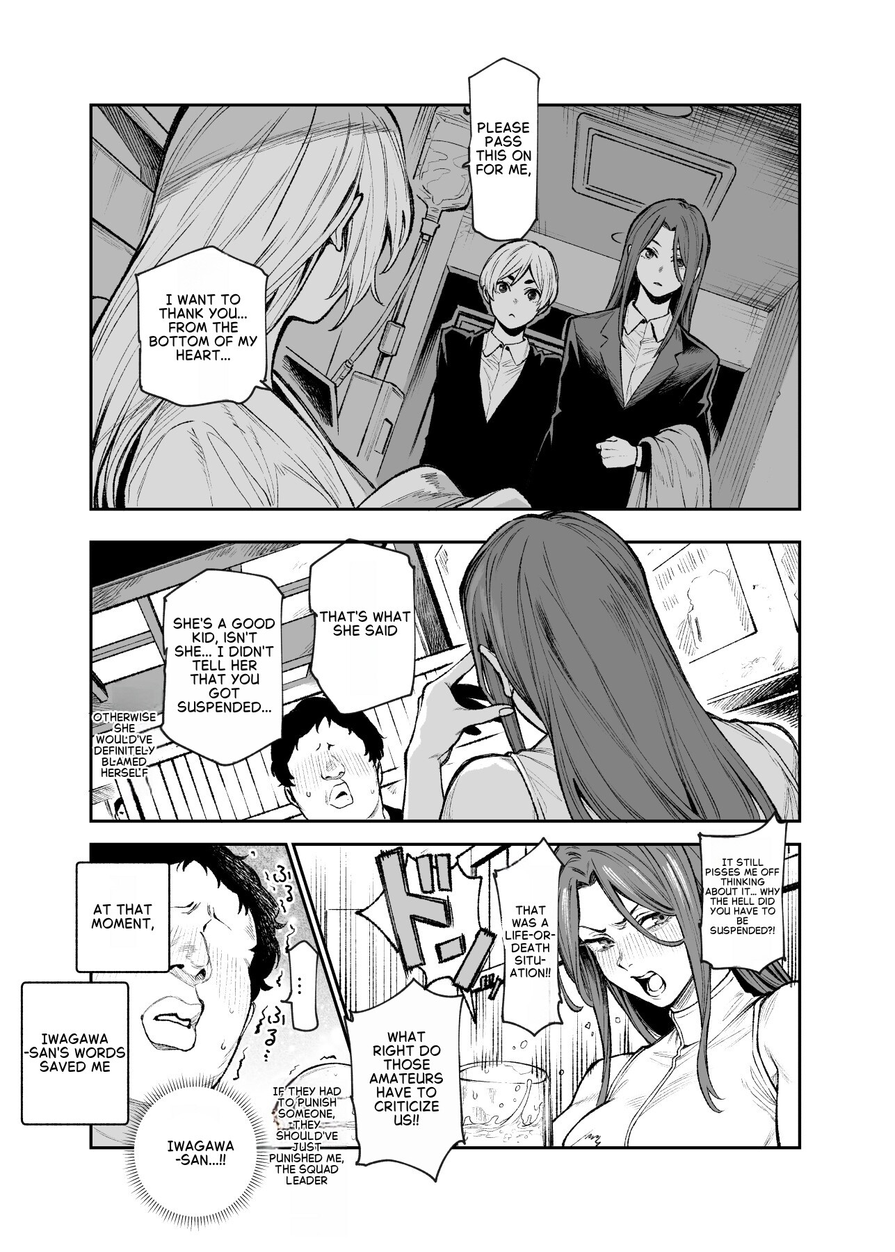 Hentai Manga Comic-Daily Life of a Low-Ranking Male Staff Member in the Anti-Shadow Special Forces EX1-Read-46